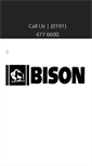 Mobile Screenshot of bisondoors.co.uk